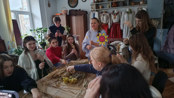 Майстер-клас «Різдвяний Дідух»