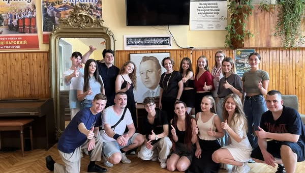 Хор «Anima» в Ужгородському замку