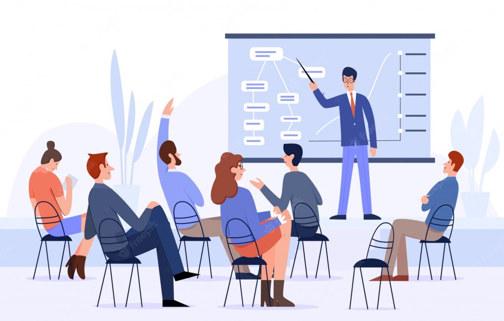 business meeting people conference flat vector illustration 213110 43 1024x652